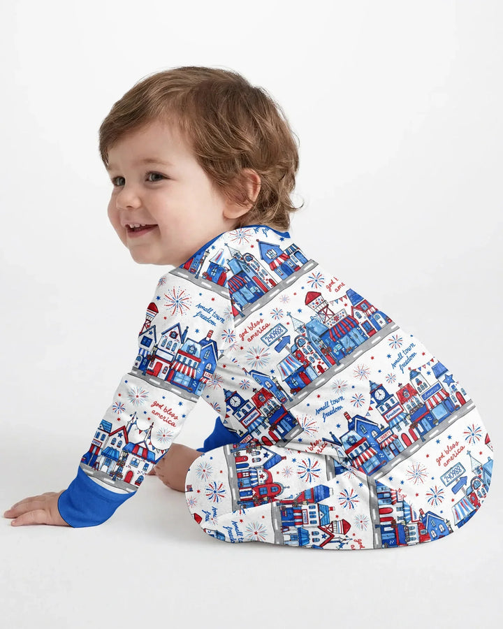 Gerippte Babykleidung mit individuellem Foto - Weich &amp; Skizzenhaft