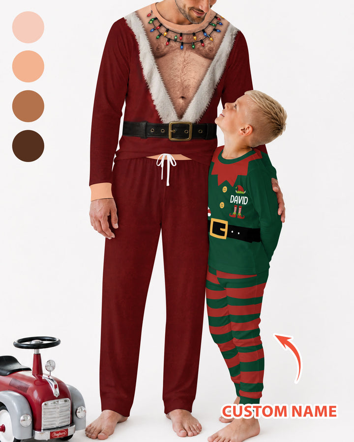 Funny Christmas - Family Matching Bamboo Men's Pajama Set