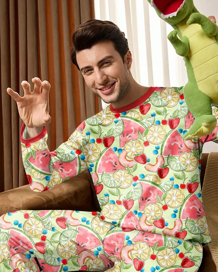 Vorlage Herren-Pyjama-Set