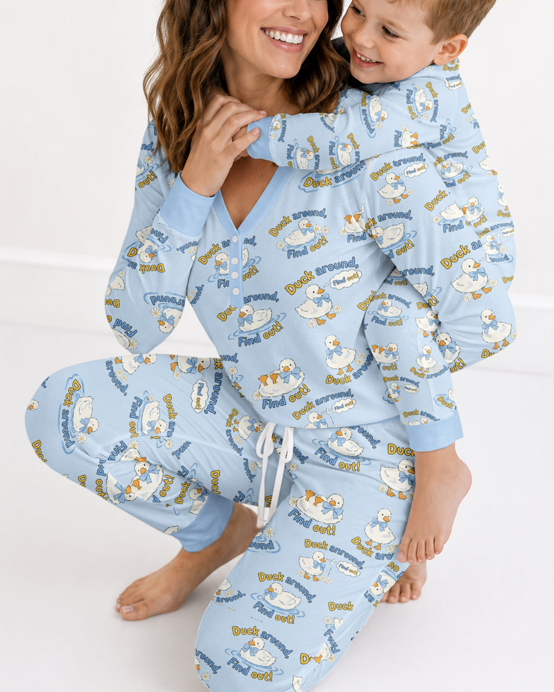 The Duck Around Bamboo Women Pajama Set