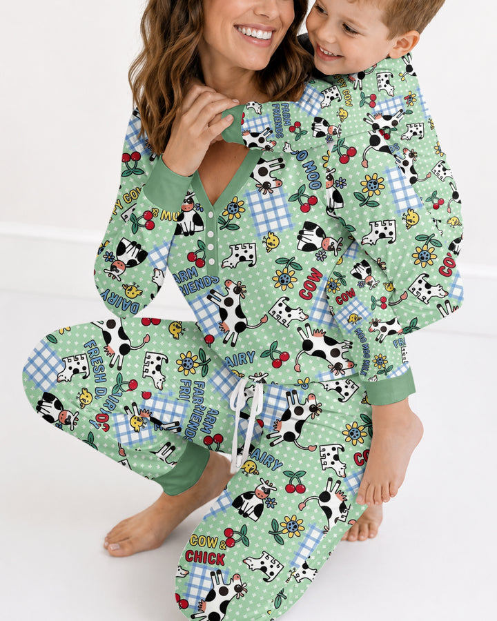 Moo Moo Chick Bamboo Women Pajama Set