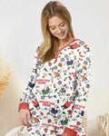 Vorlage Bambus Damen Pyjama Set