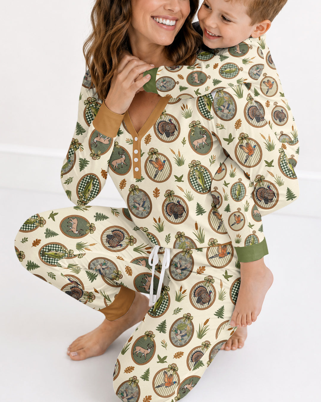 Hunting Season Bamboo Women Pajama Set