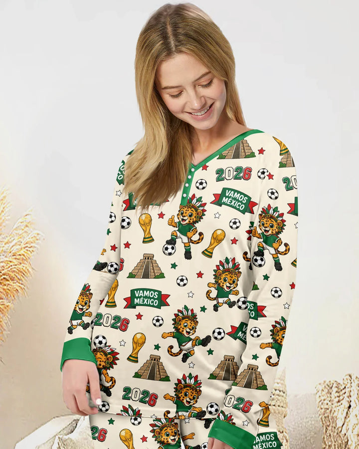 Vorlage Bambus Damen Pyjama Set
