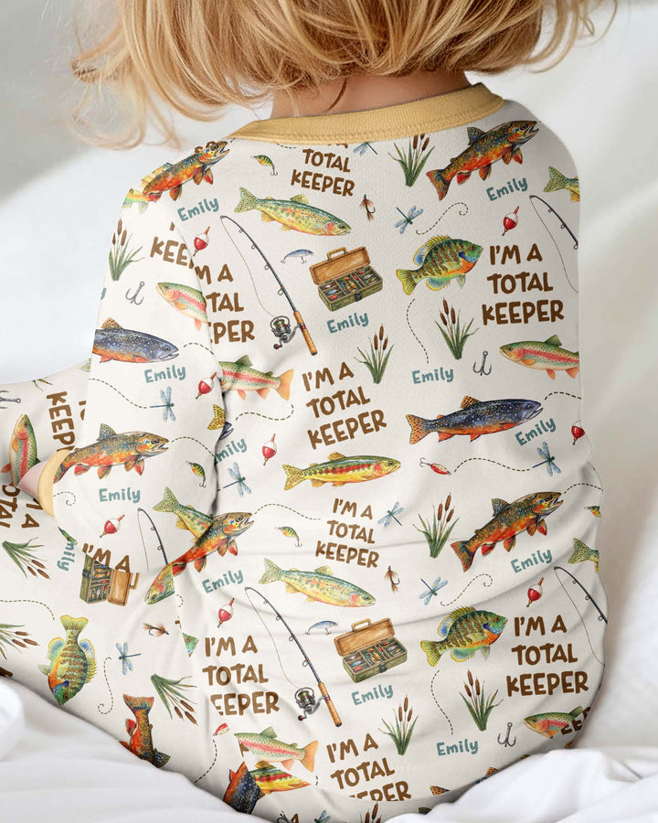 I Am A Total Keeper Custom Name Bamboo Convertible Zippy