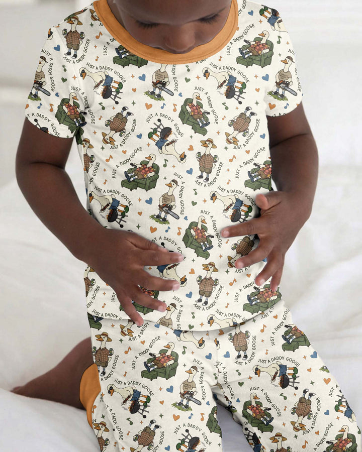 Zweiteiliges, kurzärmliges Pyjama-Set mit Marienkäfern