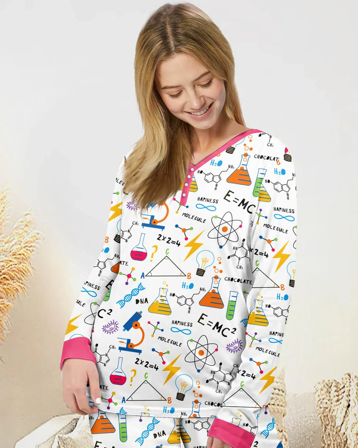 Vorlage Bambus Damen Pyjama Set