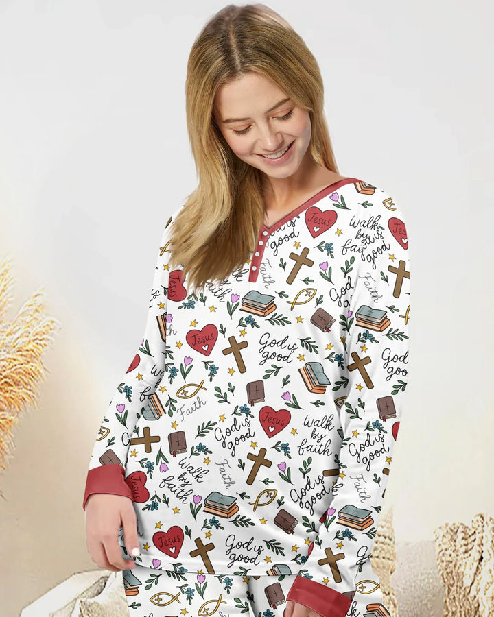 Vorlage Bambus Damen Pyjama Set