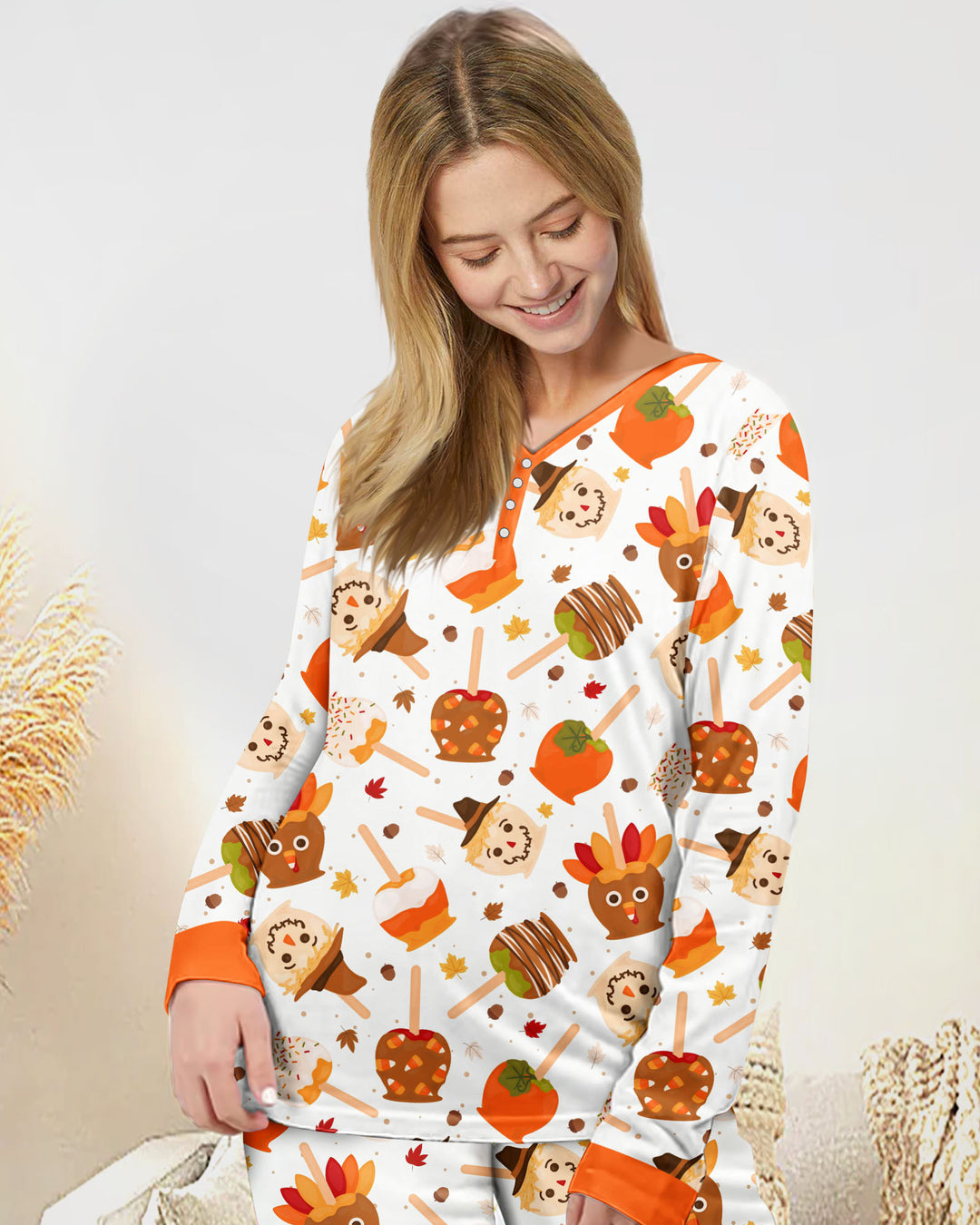Vorlage Bambus Damen Pyjama Set