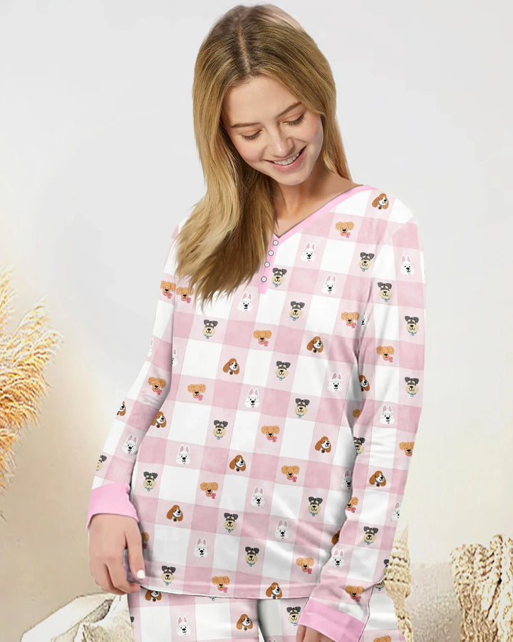 Vorlage Bambus Damen Pyjama Set