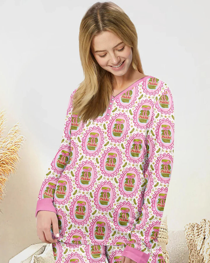 Vorlage Bambus Damen Pyjama Set