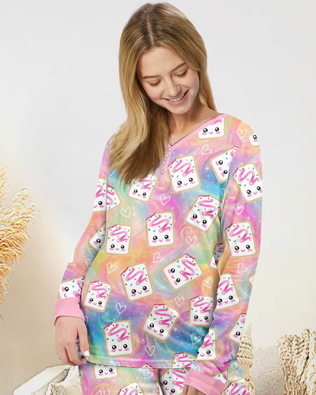 Vorlage Bambus Damen Pyjama Set
