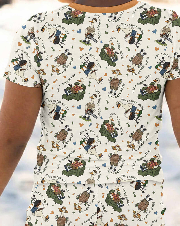 Zweiteiliges, kurzärmliges Pyjama-Set mit Marienkäfern