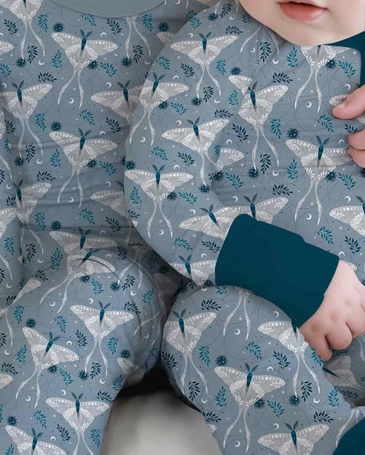 Gerippte Babykleidung mit individuellem Foto - Weich &amp; Skizzenhaft