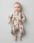 Gerippte Babykleidung mit individuellem Foto - Weich &amp; Skizzenhaft