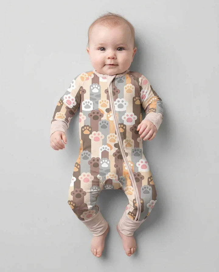 Gerippte Babykleidung mit individuellem Foto - Weich &amp; Skizzenhaft