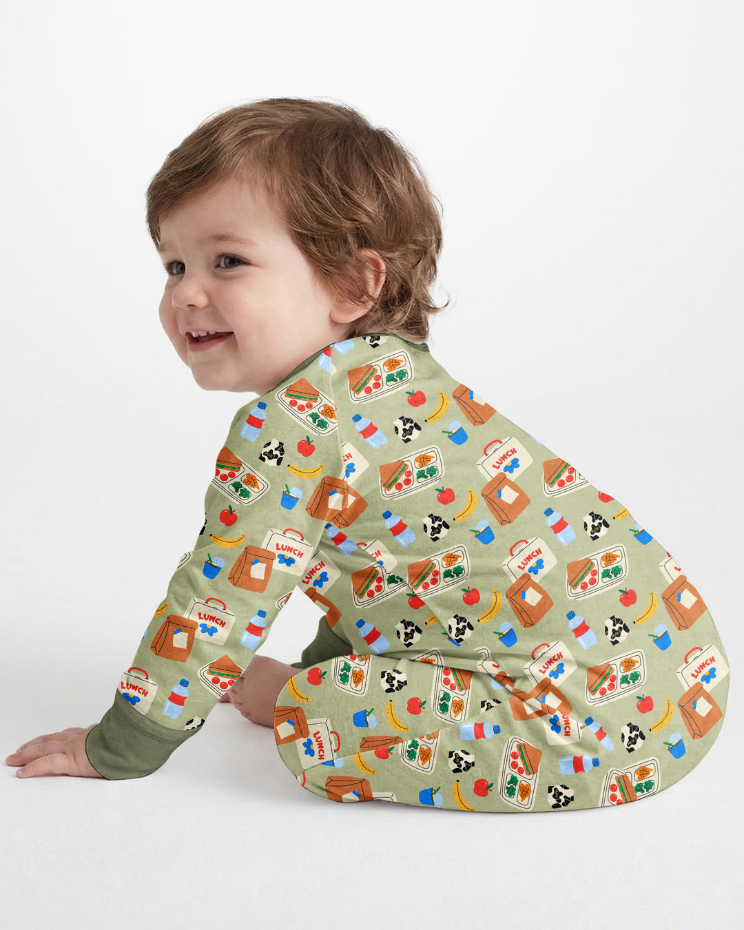Happy School Lunch Bamboo Convertible Zippy