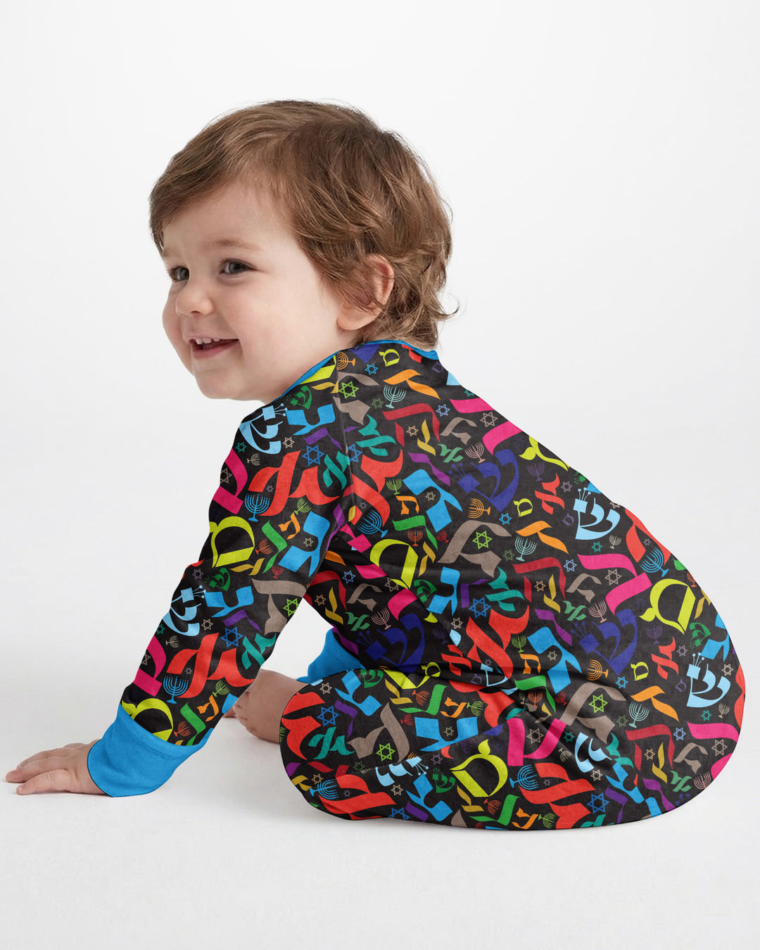 Hebrew Harmony Family Matching Bamboo Convertible Zippy