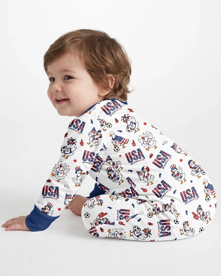 Gerippte Babykleidung mit individuellem Foto - Weich &amp; Skizzenhaft
