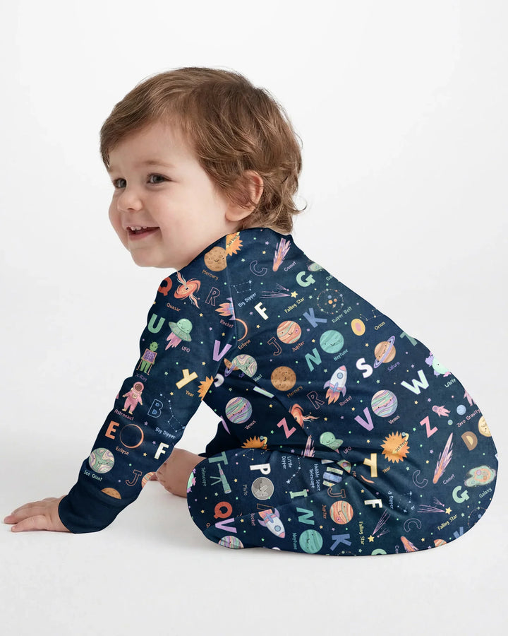Space Alphabet Bamboo Convertible Zippy