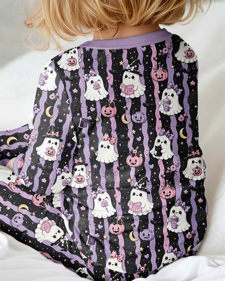 Cute Ghost Halloween Bamboo Convertible Zippy