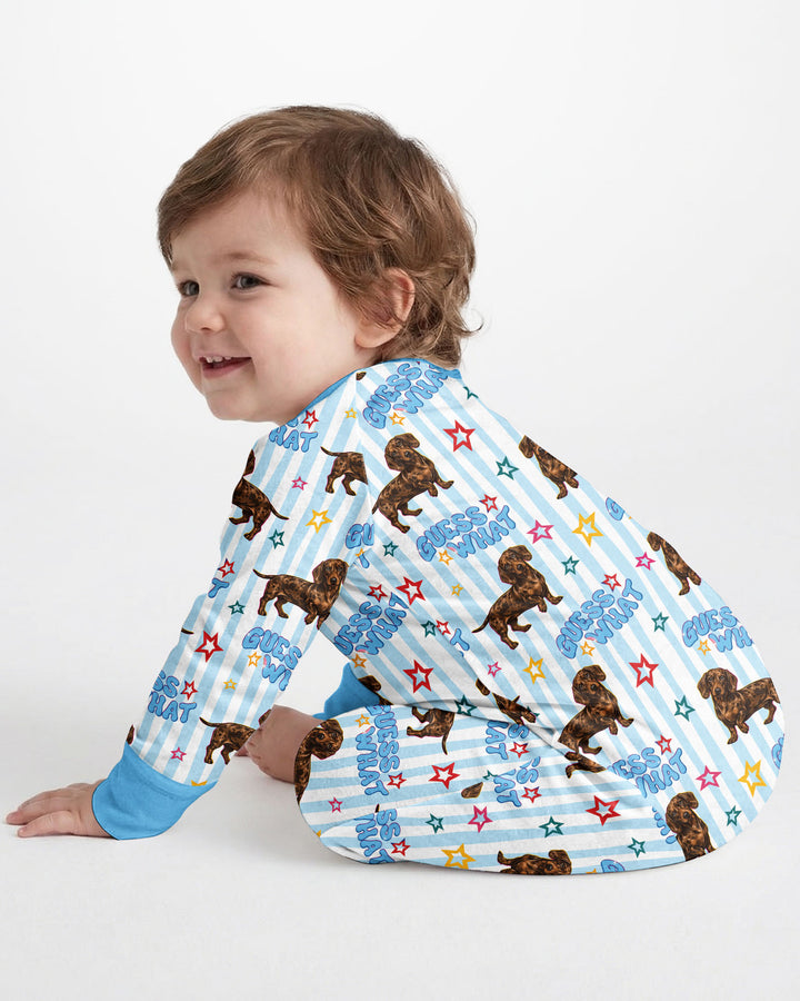 Guess What? Wiener Butt! Bamboo Convertible Zippy