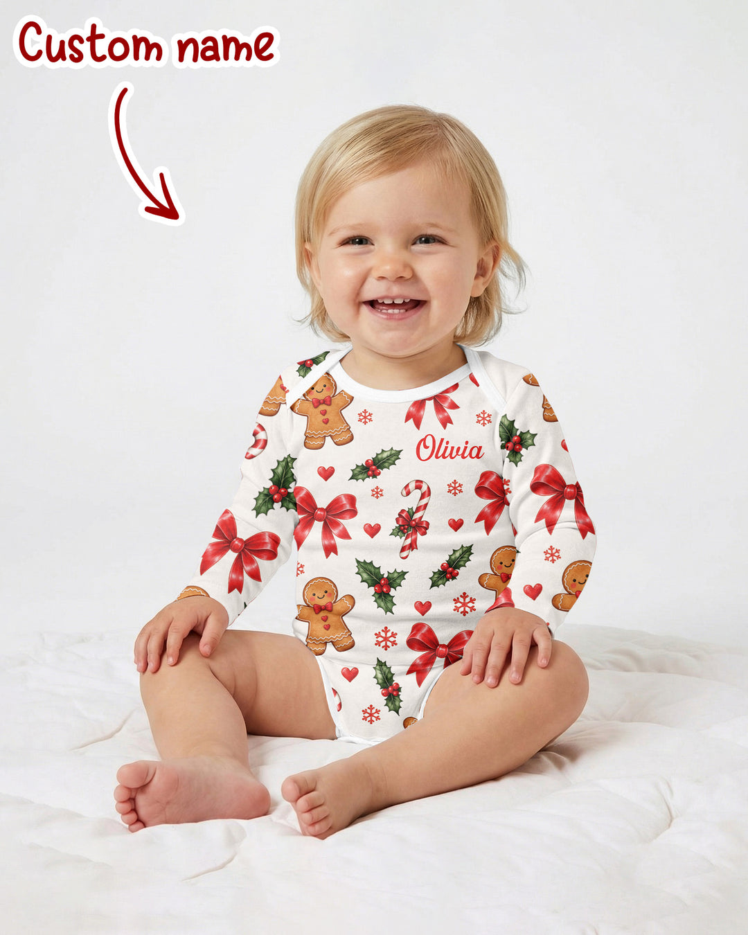 Gingerbread Cuddles Bamboo Bodysuit