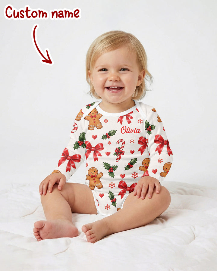 Gingerbread Cuddles Bamboo Bodysuit