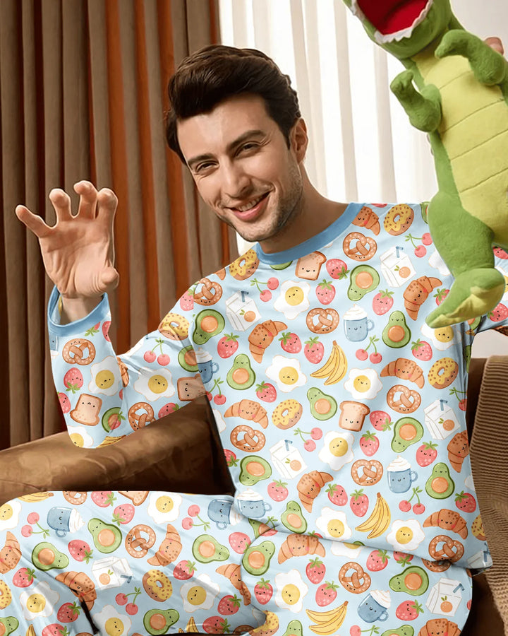 Vorlage Herren-Pyjama-Set