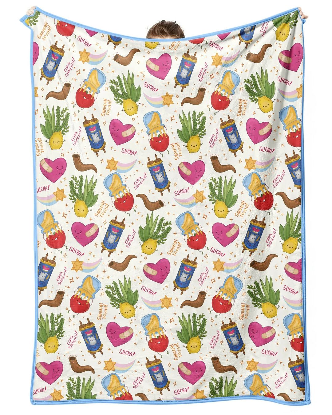 Jewish High Holidays Bamboo Blanket