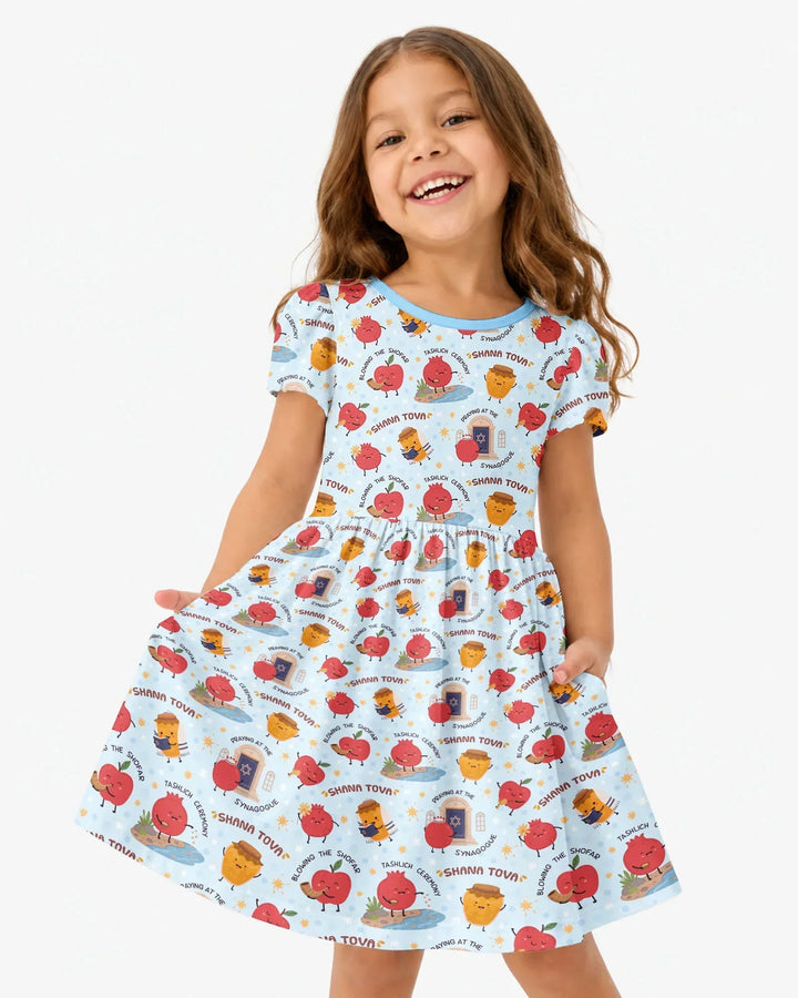 Vorlage Bambus Twirl Kleid