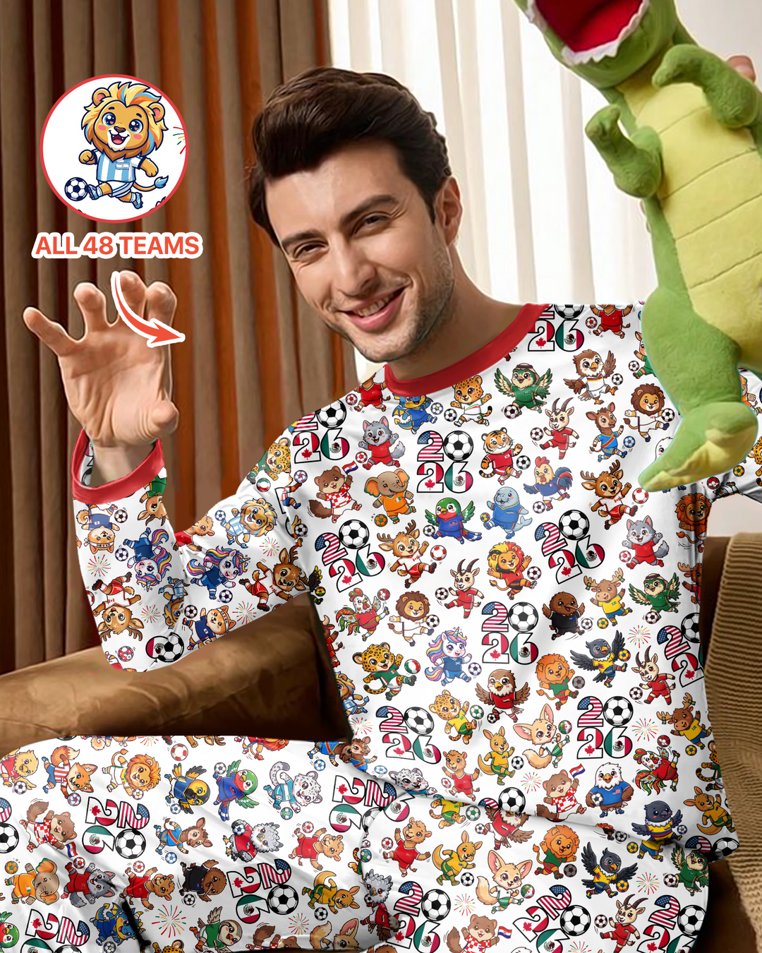 Vorlage Bambus-Pyjama-Set für Herren