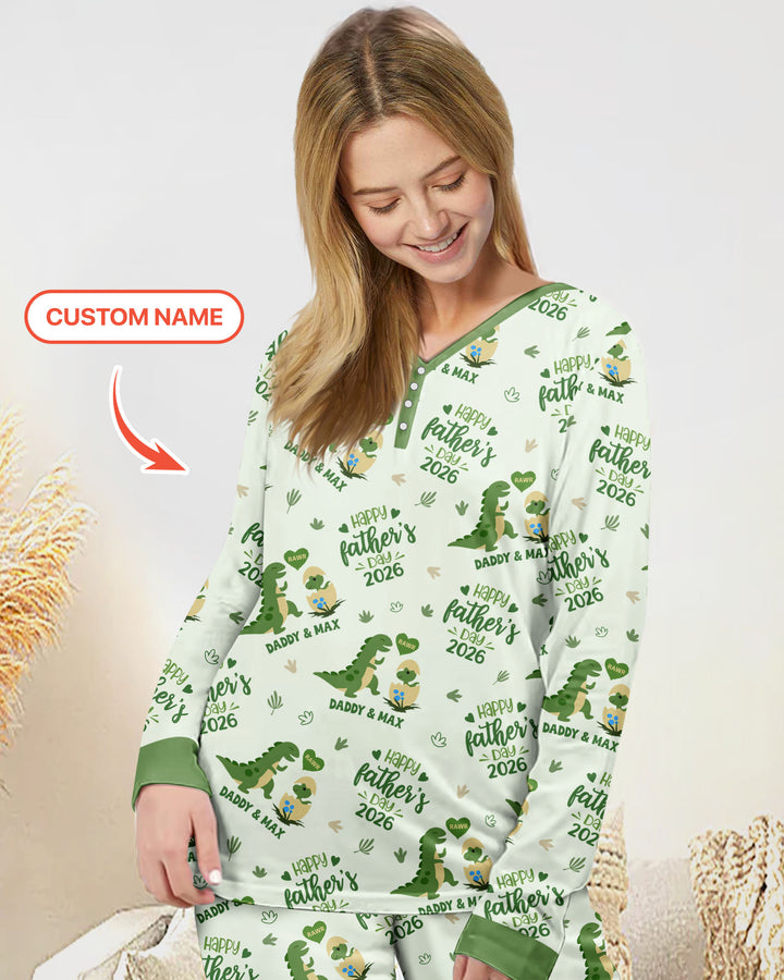 Template Damen Pyjama-Set aus personalisiertem Bambus