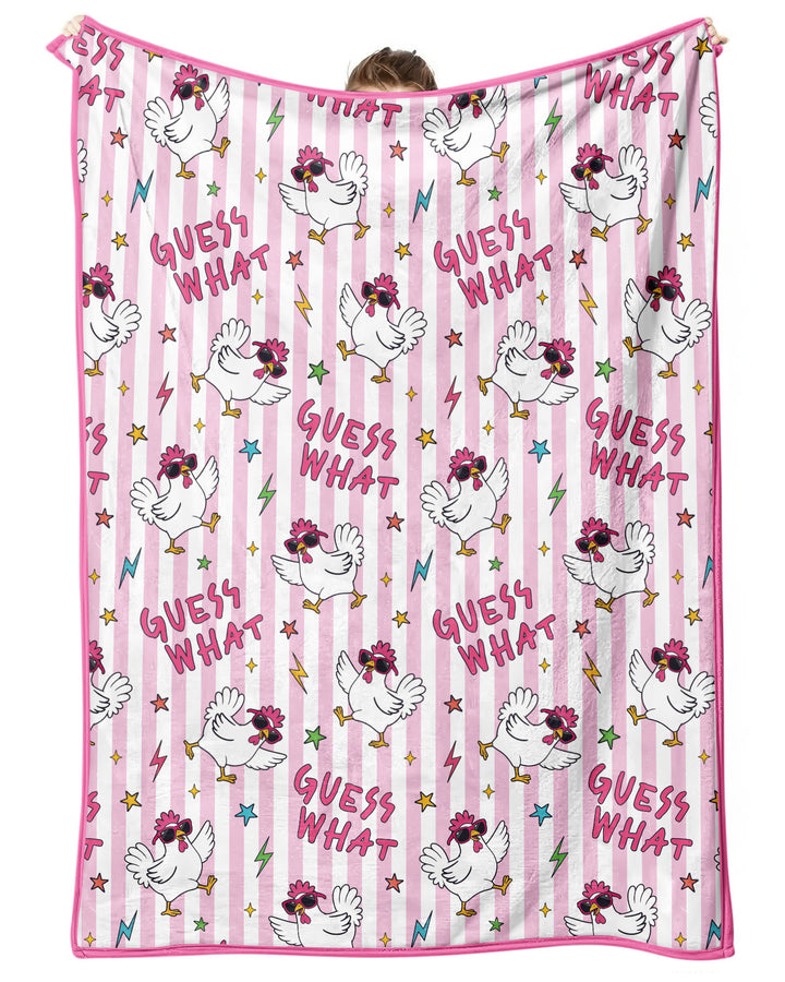 Guess What? Chicken Butt! Bamboo Blanket