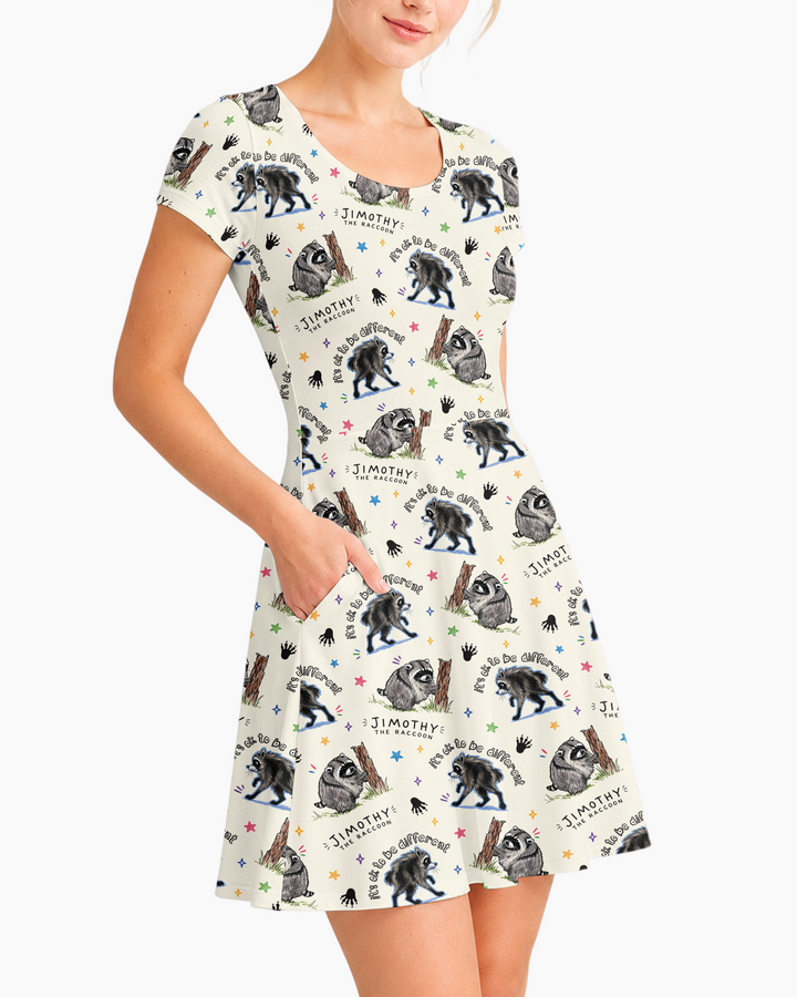 Vorlage Bambus Twirl Kleid