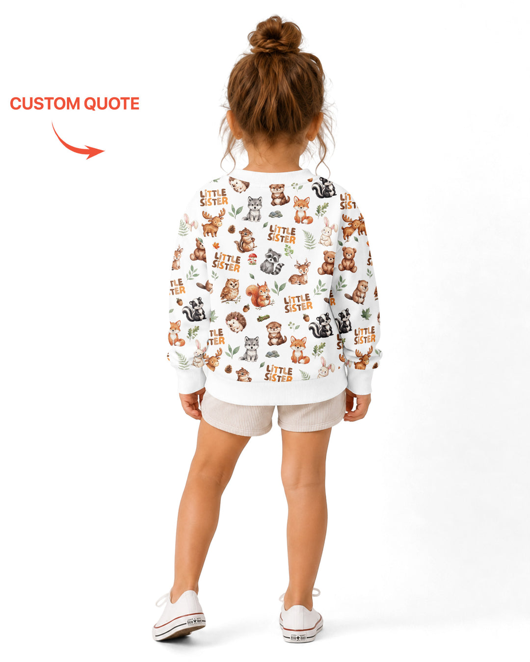 Custom Template Bambus-Rundhals-Sweatshirt