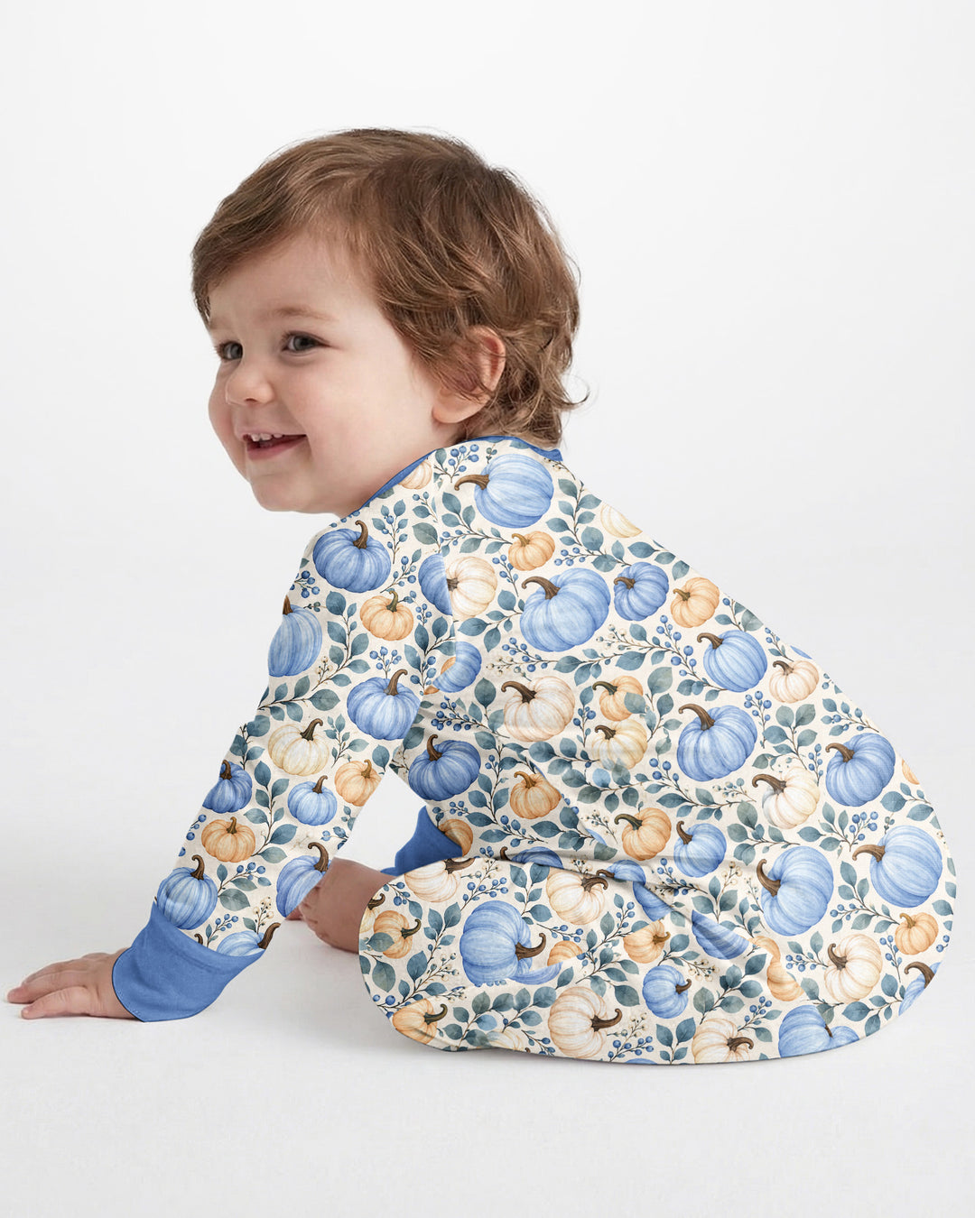 Pumpkin Cozy Fall Bamboo Convertible Zippy