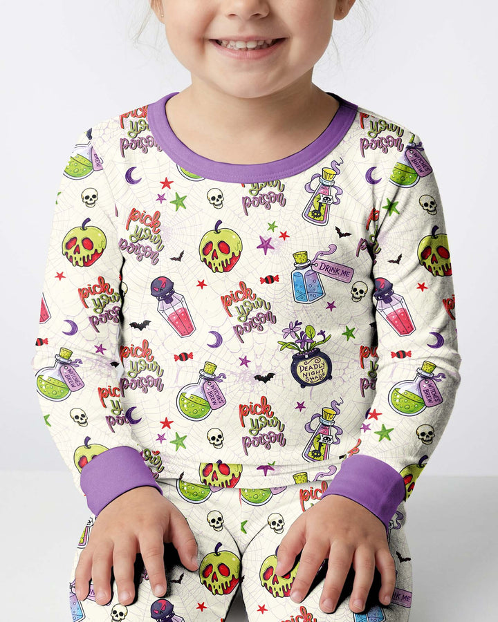 Pick Your Poison Bamboo Two Piece Long Sleeve Pajama Set