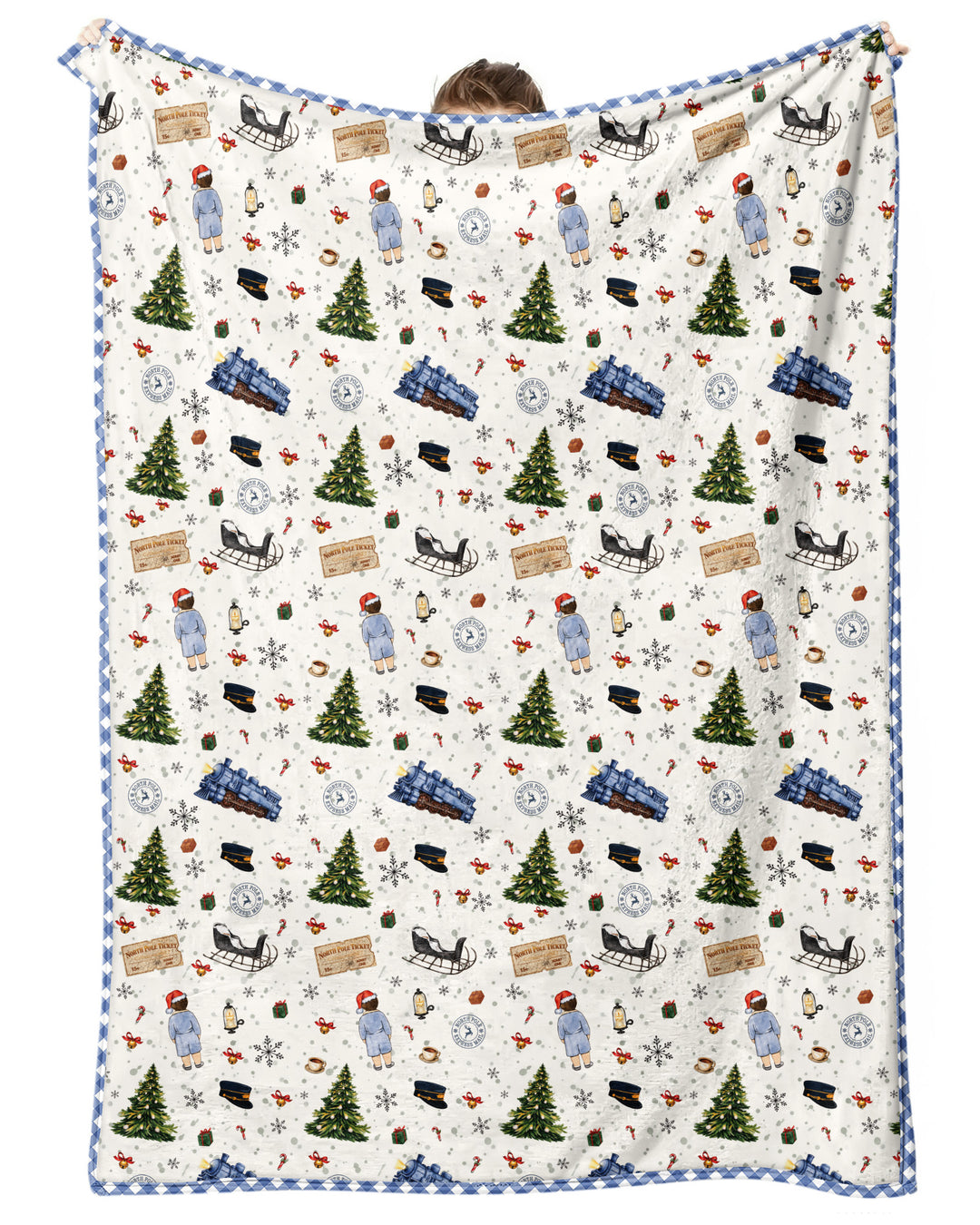 North Pole Adventure Bamboo Blanket