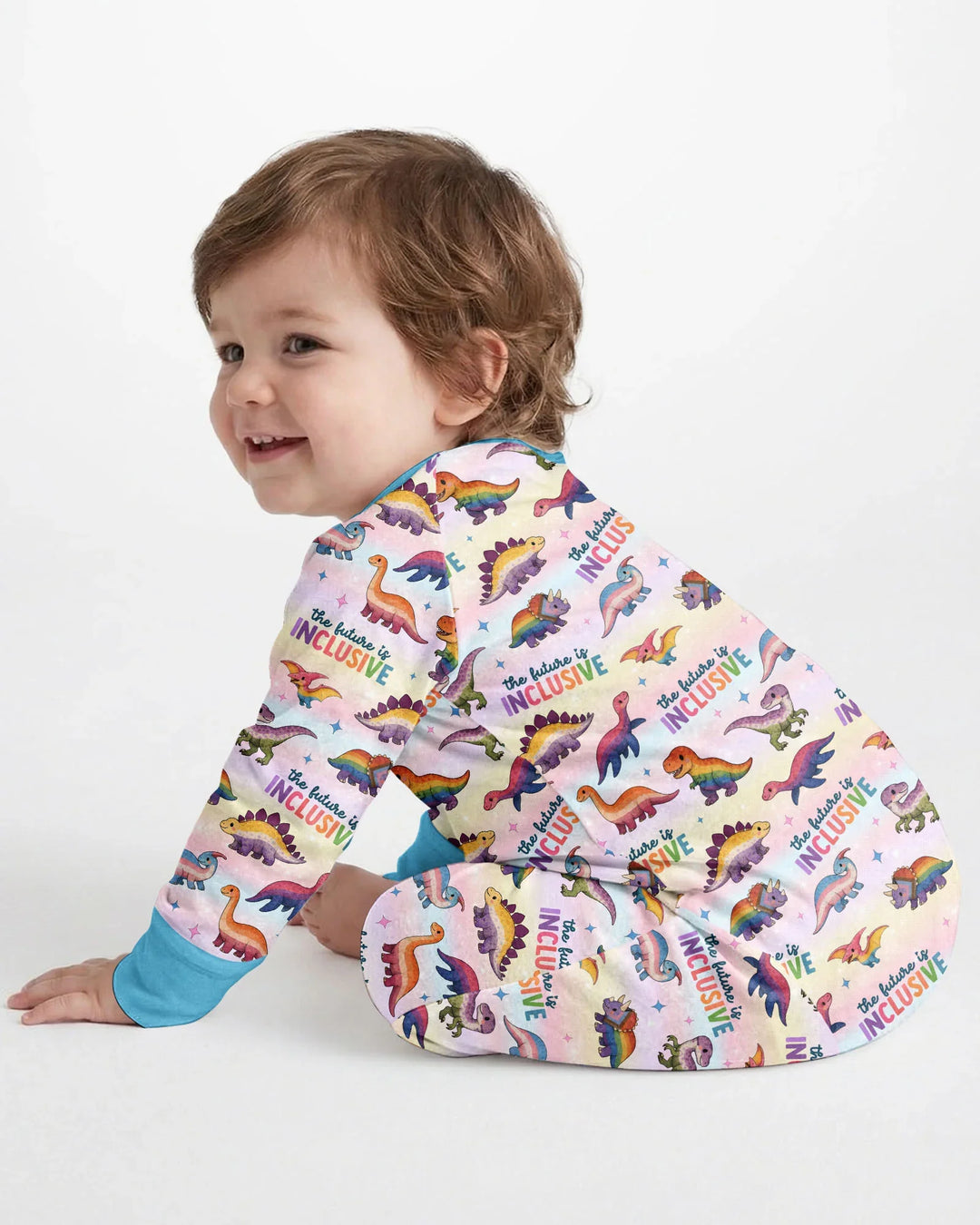 Gerippte Babykleidung mit individuellem Foto - Weich &amp; Skizzenhaft