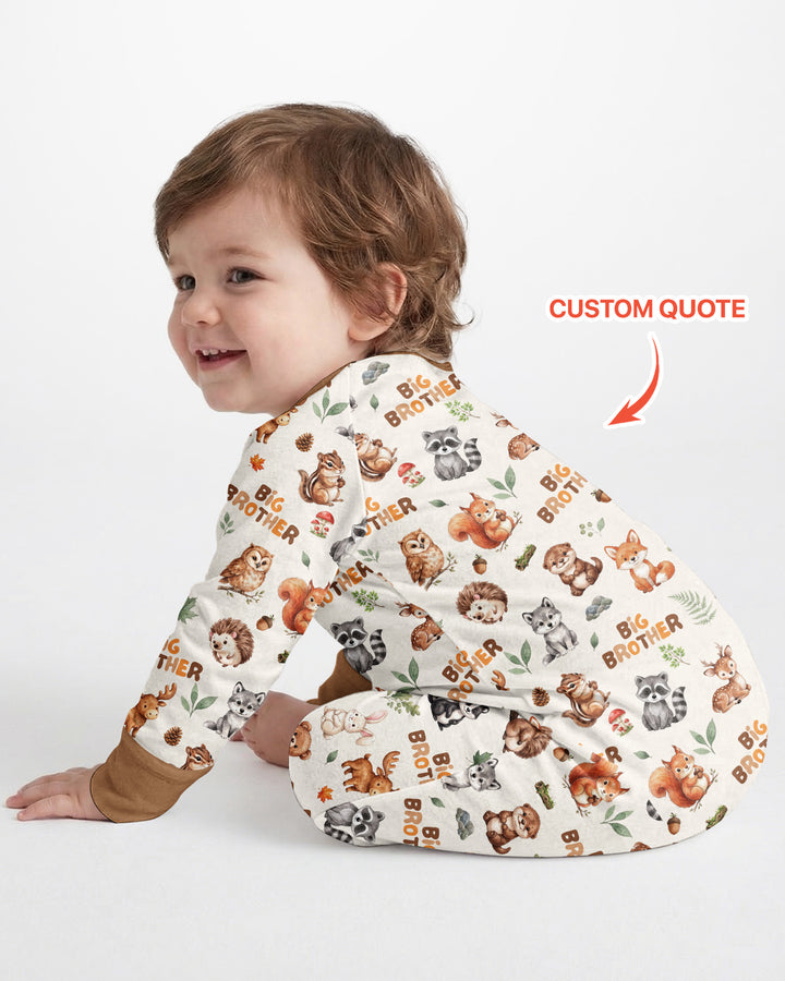 Gerippte Babykleidung mit individuellem Foto - Weich &amp; Skizzenhaft