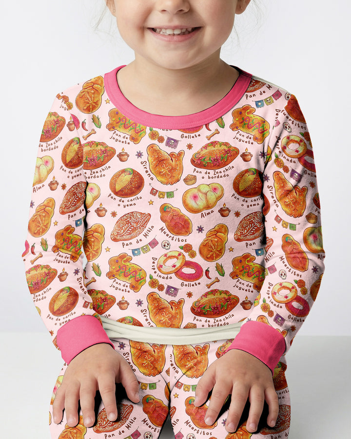 Pan Dulce Dreams Bamboo Two Piece Long Sleeve Pajama Set