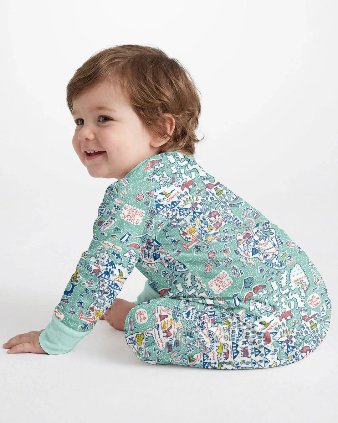 Gerippte Babykleidung mit individuellem Foto - Weich &amp; Skizzenhaft