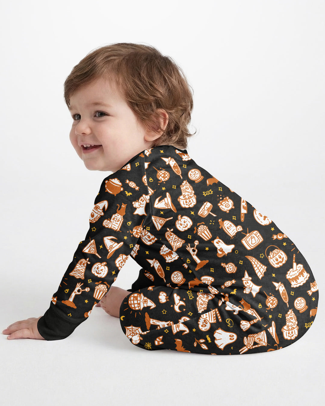 Gerippte Babykleidung mit individuellem Foto - Weich &amp; Skizzenhaft
