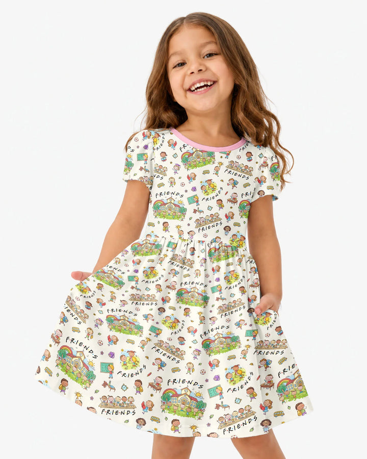 Vorlage Bambus Twirl Kleid