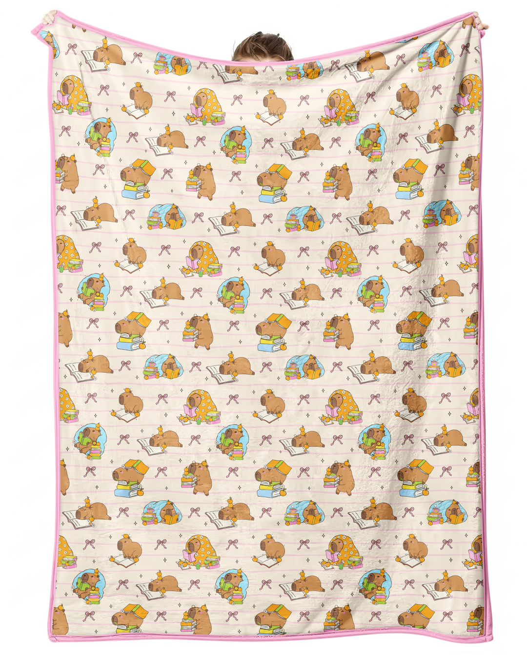 Sweet Study Capy Bamboo Blanket