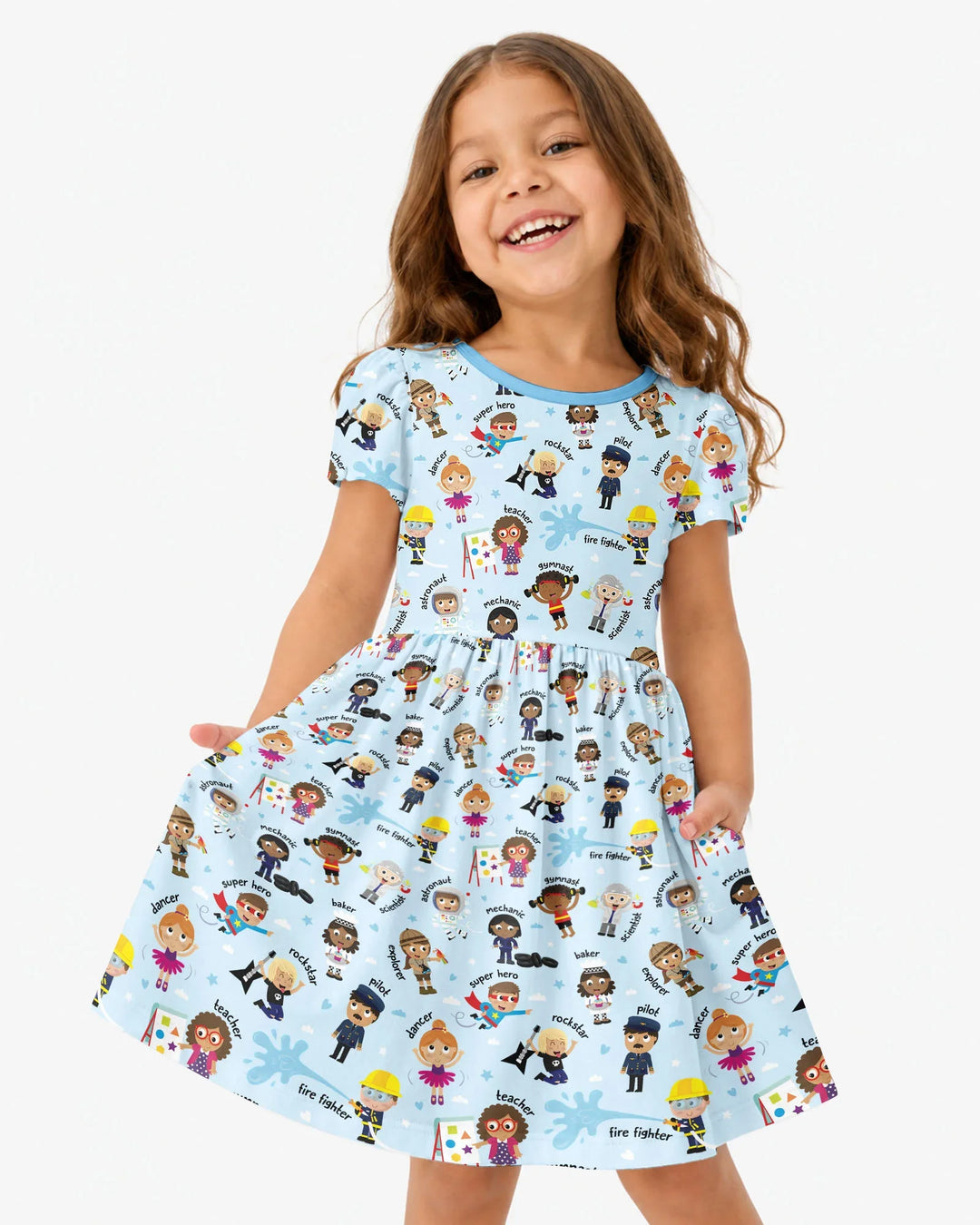 Vorlage Bambus Twirl Kleid