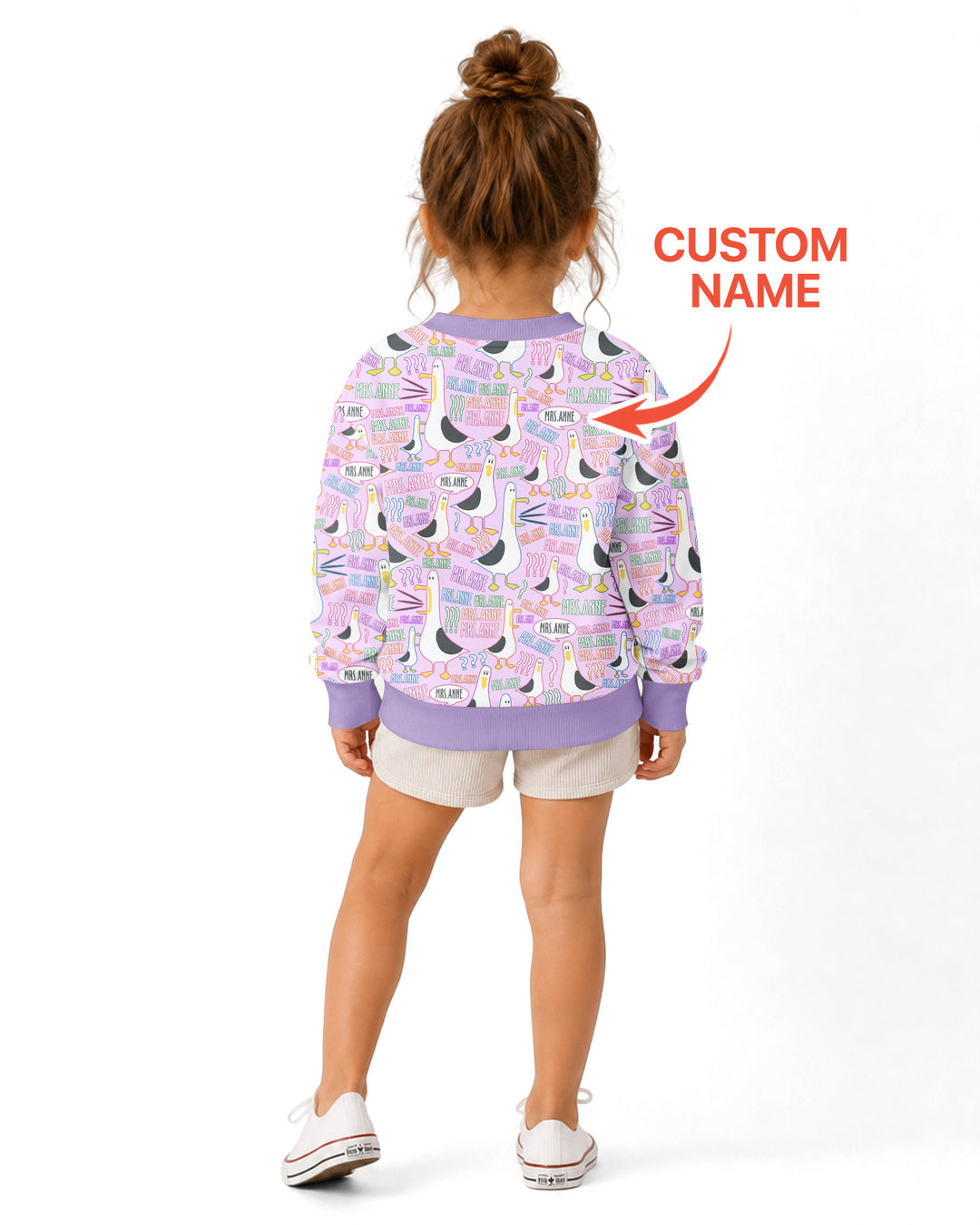 Custom Template Bambus-Rundhals-Sweatshirt
