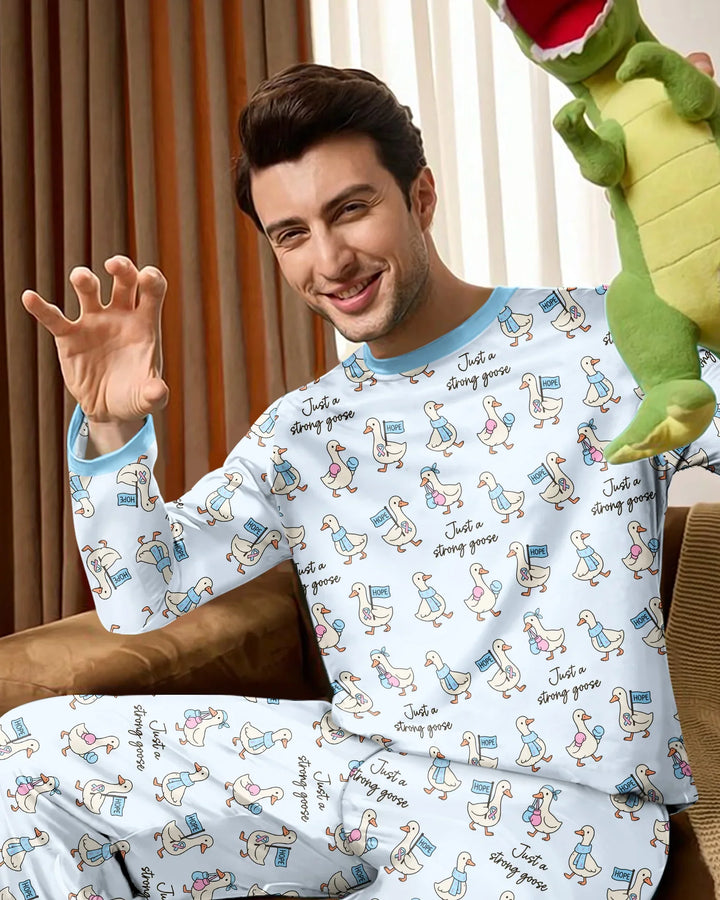 Vorlage Herren-Pyjama-Set