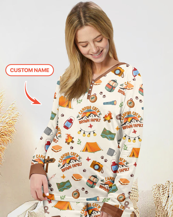 Vorlage Bambus Damen Pyjama Set